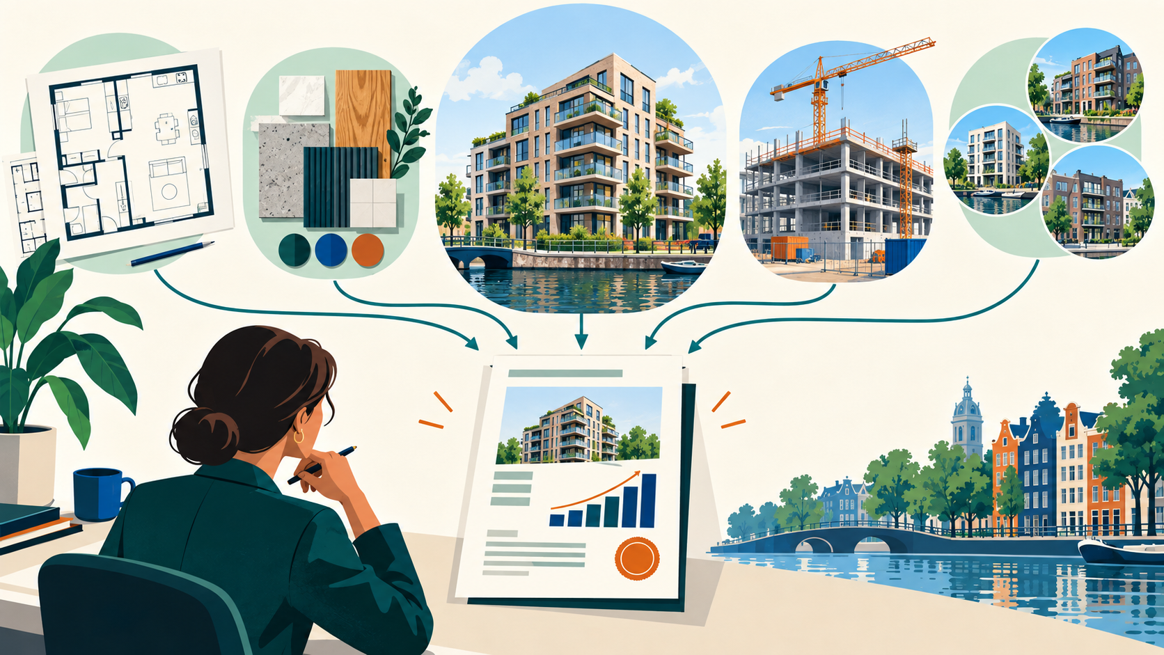 Bewijscontrole voor beste taxateur voor een nieuwbouwwoning in Amsterdam