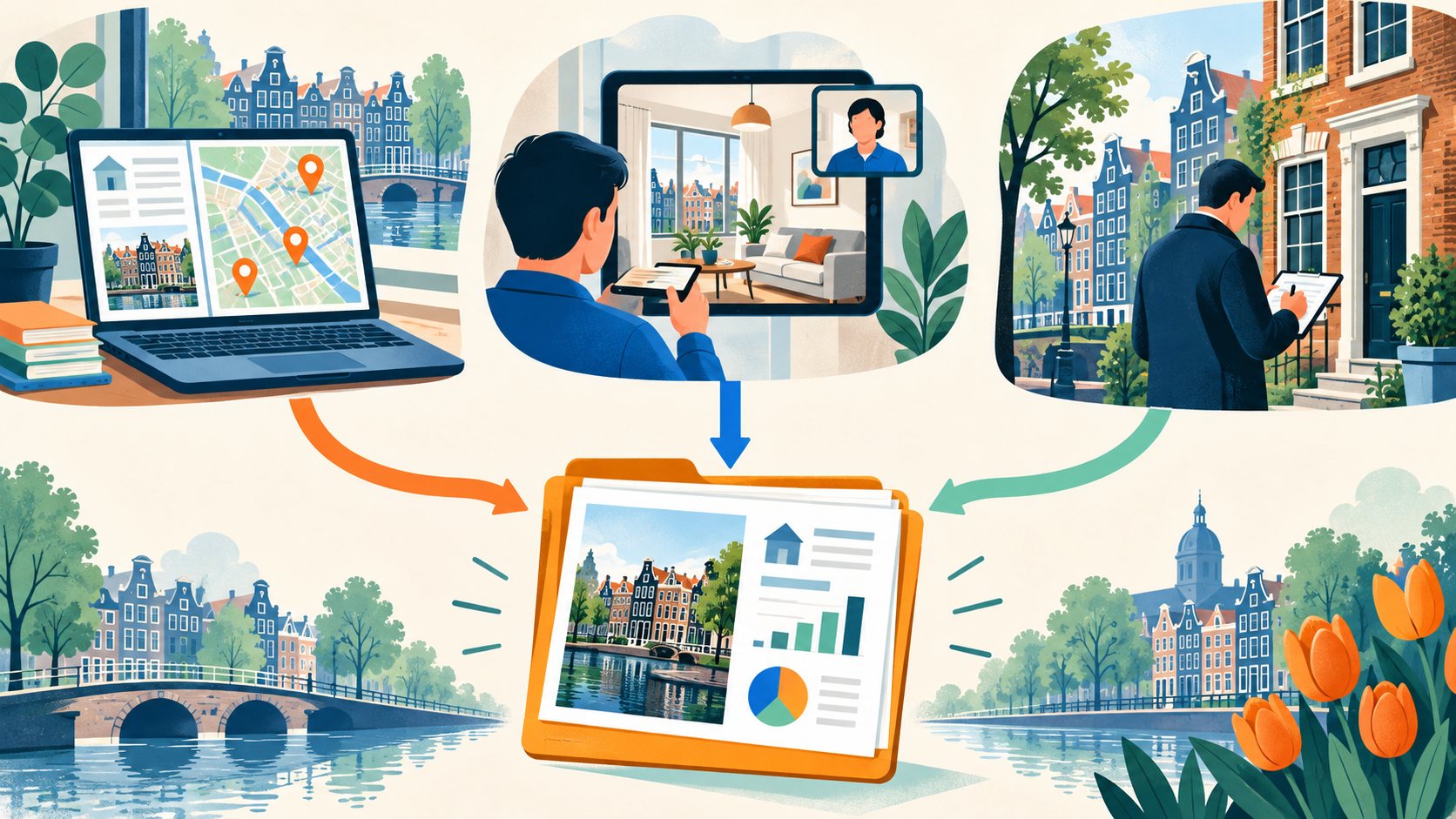 Vergelijking van fysieke, modelmatige en hybride taxatie