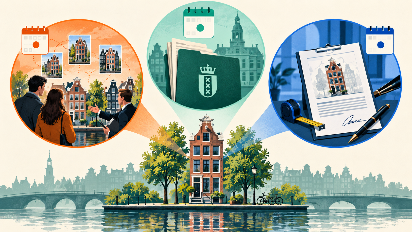 Vier soorten taxaties met doel, ontvanger, datum en bewijs